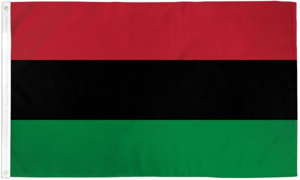 Black and RBG Flag large 3×5 – Master Merchant